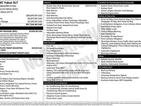 Used 2024 GMC Yukon SLT w/ SLT Luxury Package AWD/4WD image 28