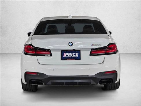 Used 2021 BMW M550i xDrive w/ Executive Package AWD/4WD image 7