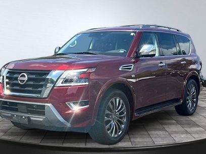 Used 2022 Nissan Armada Platinum w/ Captain's Chairs Package