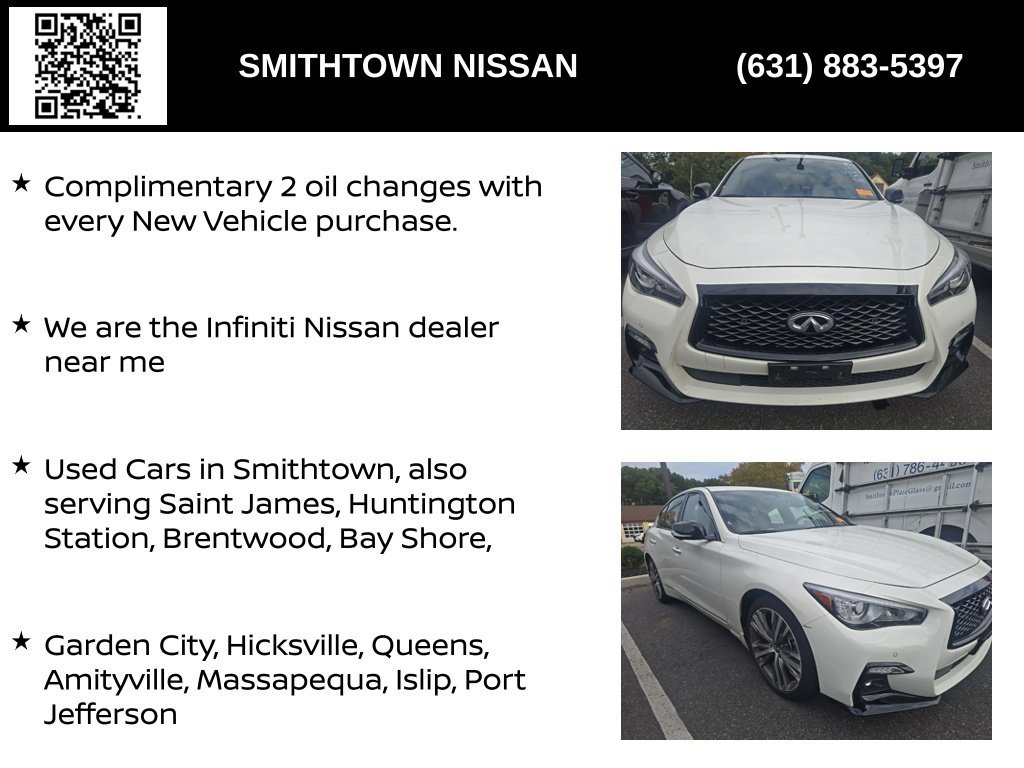 Used 2023 INFINITI Q50 Sensory AWD/4WD image 3