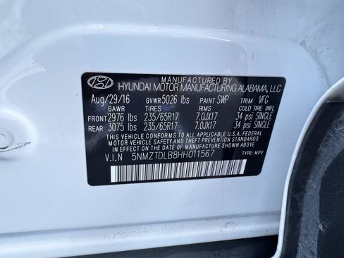 Used 2017 Hyundai Santa Fe Sport AWD/4WD image 17