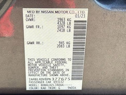 Used 2023 Nissan Altima 2.5 SV image 30