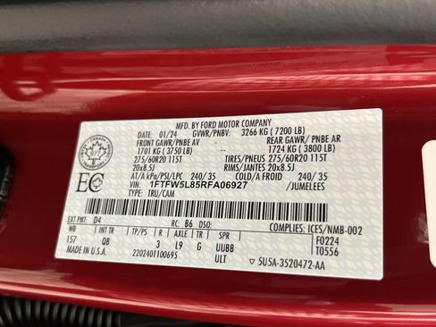 Certified 2024 Ford F150 Lariat w/ Tow/Haul Package image 9