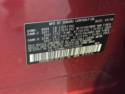 Used 2019 Subaru Ascent Limited w/ Popular Package #3 image 25