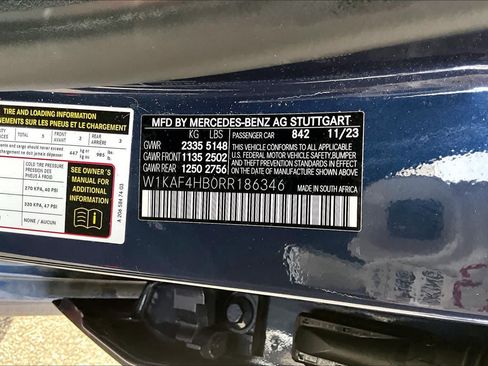 Certified 2024 Mercedes-Benz C 300 4MATIC Sedan image 38