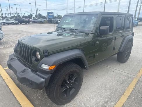 Used 2021 Jeep Wrangler Unlimited Sport image 3