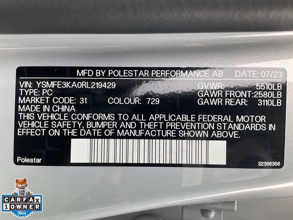 Used 2024 Polestar Polestar 2 w/ Pilot Pack RWD image 23