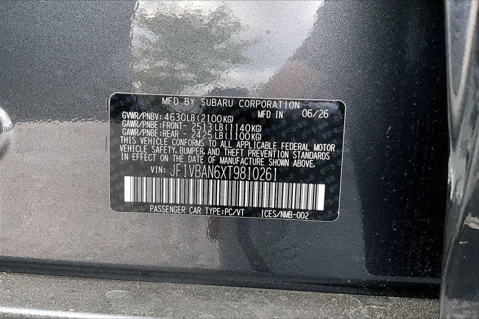 New 2026 Subaru WRX Limited AWD/4WD image 12