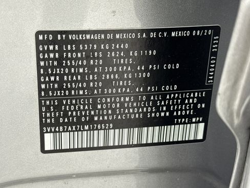 Used 2020 Volkswagen Tiguan SEL Premium R-Line image 26