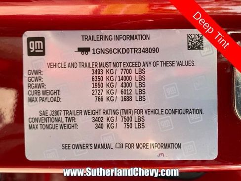 New 2026 Chevrolet Suburban LT w/ Comfort Package AWD/4WD image 57