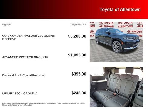 Used 2021 Jeep Grand Cherokee L Summit AWD/4WD image 5