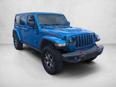 Used 2022 Jeep Wrangler Unlimited Rubicon AWD/4WD image 3