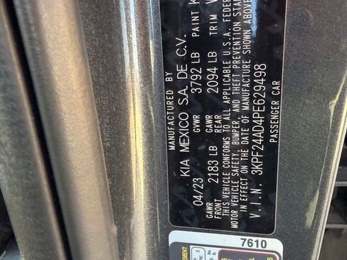 Certified 2023 Kia Forte LXS image 28