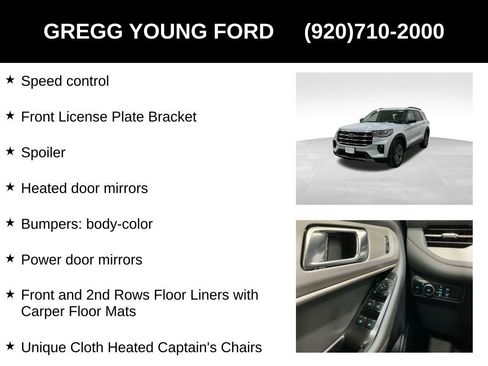 New 2026 Ford Explorer Active w/ Active Comfort Package AWD/4WD image 37