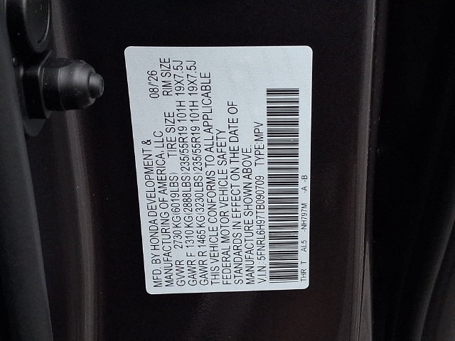 New 2026 Honda Odyssey Elite image 17