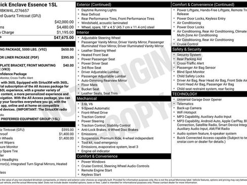 Used 2020 Buick Enclave Essence w/ Trailering Package, 5000 lbs. FWD image 26