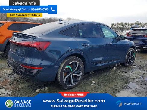 Used 2024 Audi Q8 e-tron Prestige w/ Prestige Package AWD/4WD image 4