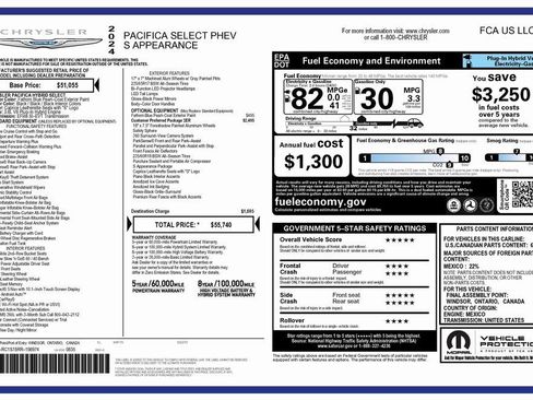 Certified 2024 Chrysler Pacifica Limited image 4