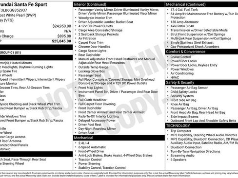 Used 2016 Hyundai Santa Fe Sport FWD image 3