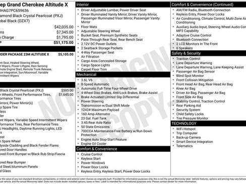 Used 2023 Jeep Grand Cherokee Altitude AWD/4WD image 39