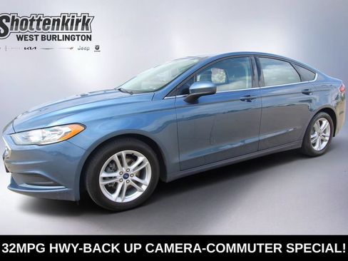 Used 2018 Ford Fusion SE w/ Fusion SE Technology Package FWD image 1