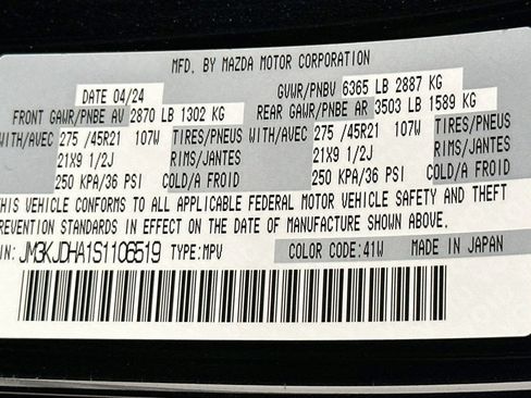 Used 2025 MAZDA CX-70 Plug-In Hybrid w/ Premium Pkg AWD/4WD image 23