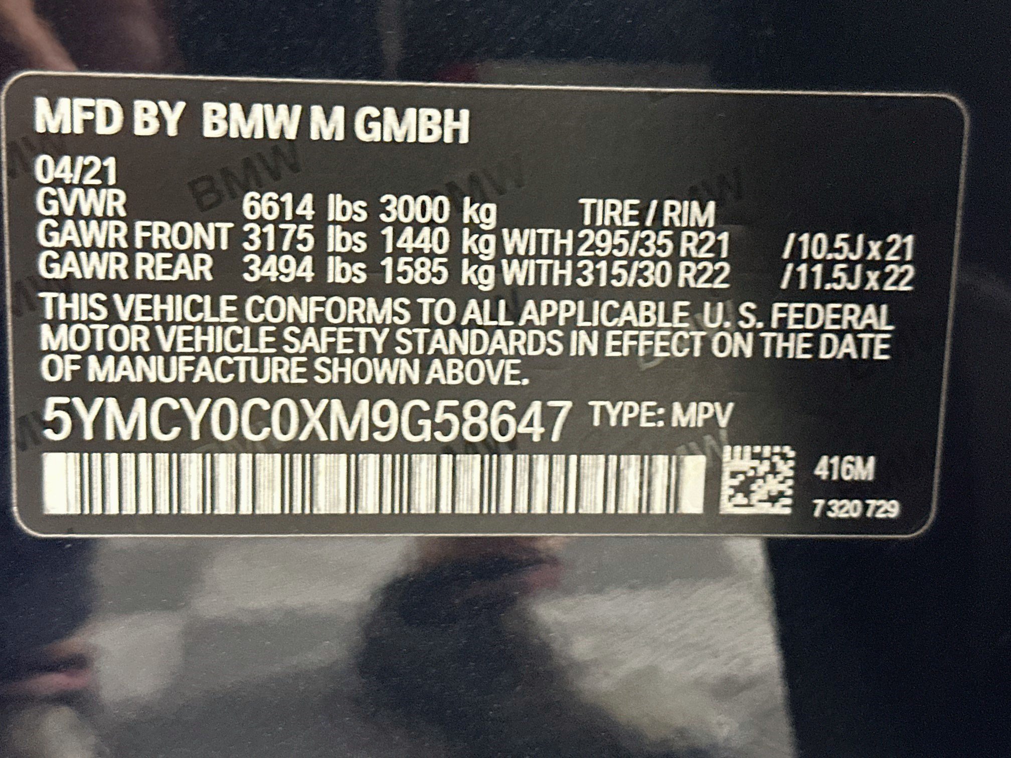 Used 2021 BMW X6 M w/ Competition Package AWD/4WD image 37