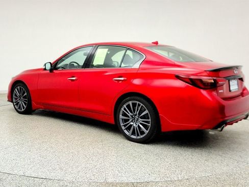 Used 2022 INFINITI Q50 Red Sport 400 w/ Carbon Fiber Package AWD/4WD image 7