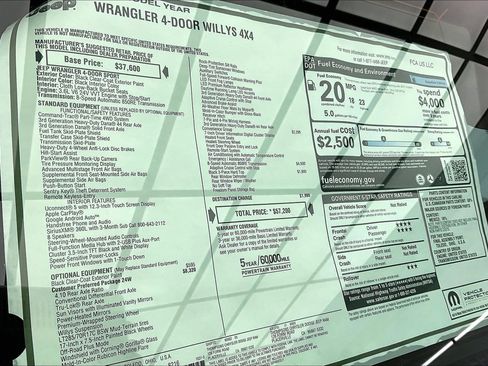 New 2026 Jeep Wrangler Willys image 21