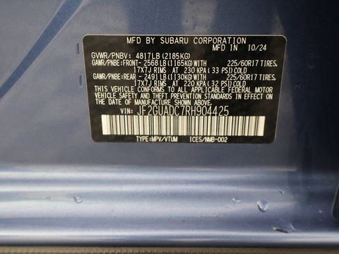 Used 2024 Subaru Crosstrek 2.0i Premium image 45