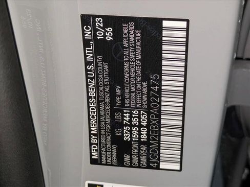 Certified 2023 Mercedes-Benz EQS 450+ 4MATIC SUV image 28