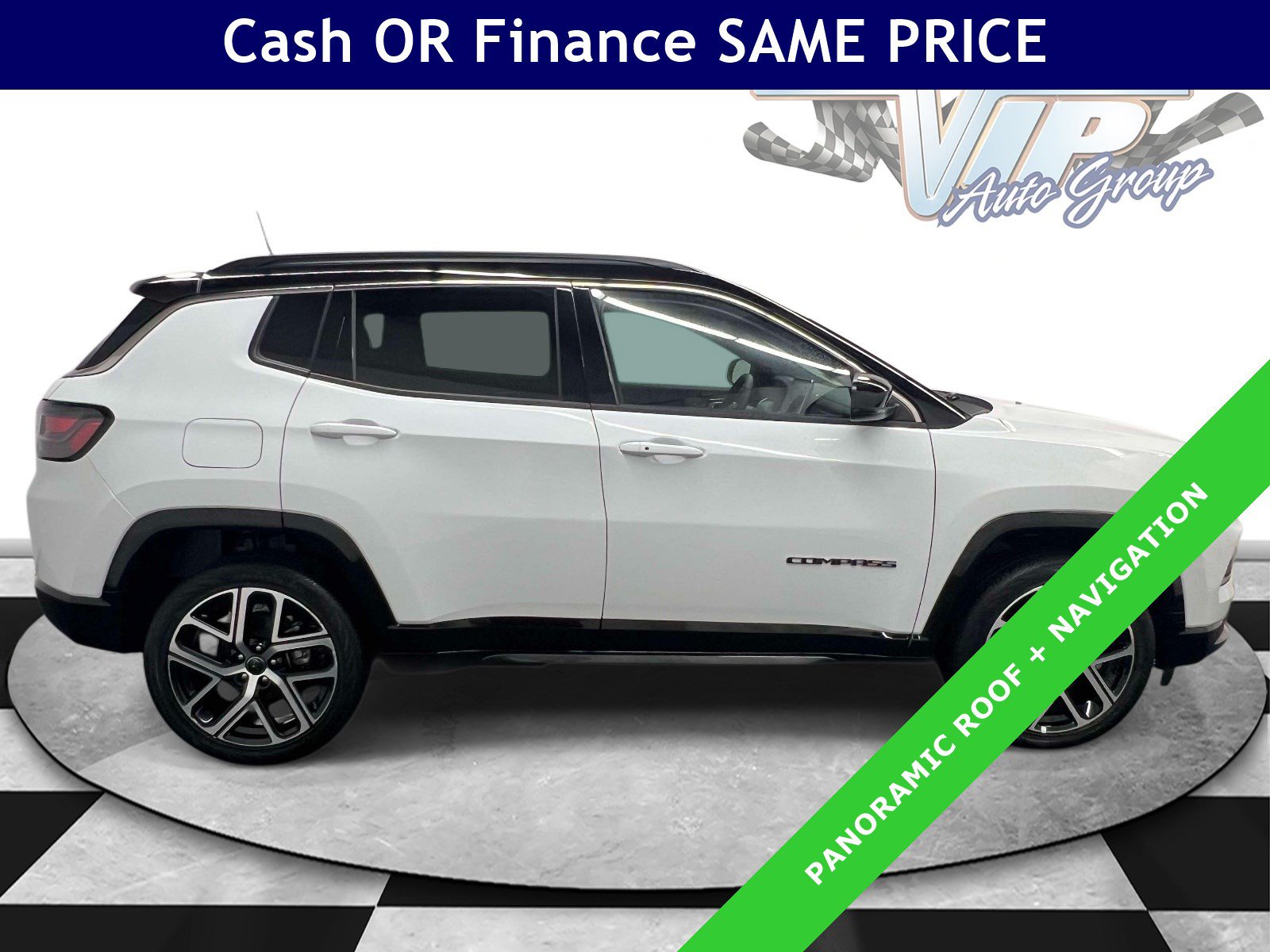 Certified 2025 Jeep Compass Limited w/ Elite Group AWD/4WD image 8