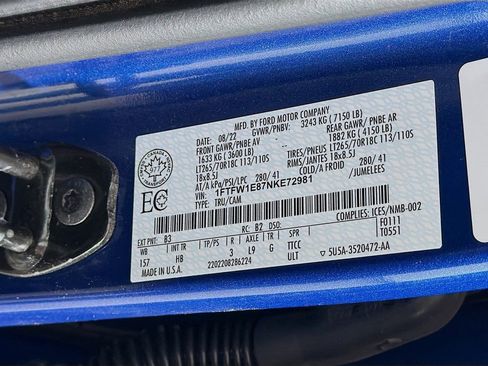 Used 2022 Ford F150 Lariat image 38