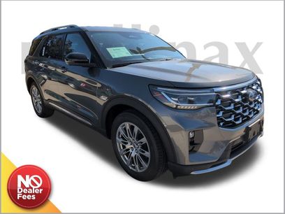 New 2026 Ford Explorer Platinum