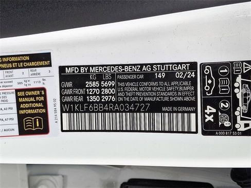 Certified 2024 Mercedes-Benz E 450 4MATIC Sedan image 27