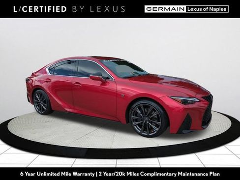 Certified 2025 Lexus IS 350 F Sport w/ Accessory Package 2 RWD image 1