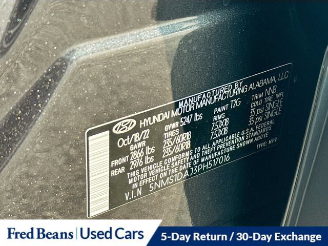 Used 2023 Hyundai Santa Fe SE AWD/4WD image 37