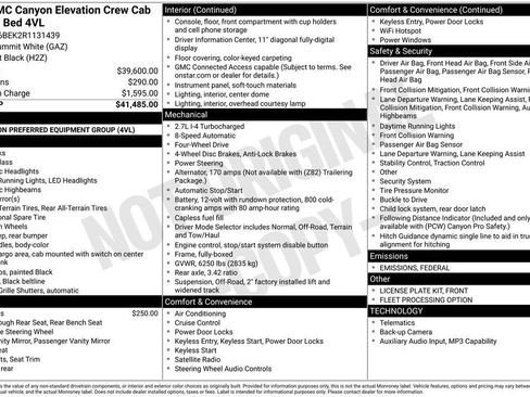 Certified 2024 GMC Canyon Elevation image 4