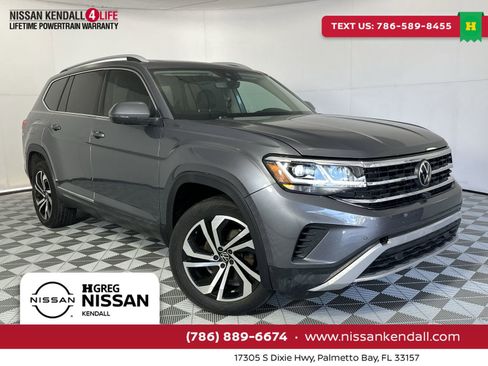 Used 2021 Volkswagen Atlas SEL Premium AWD/4WD image 1