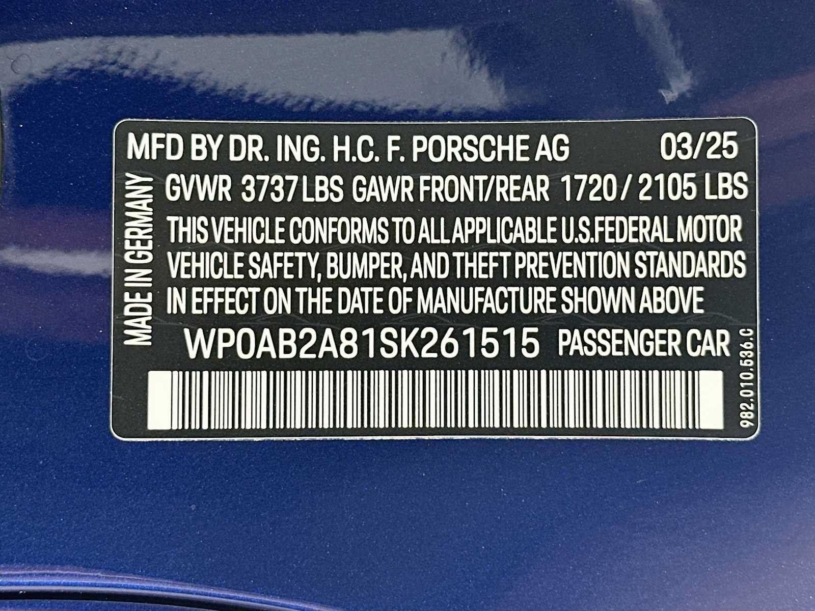 Certified 2025 Porsche 718 Cayman S RWD image 30