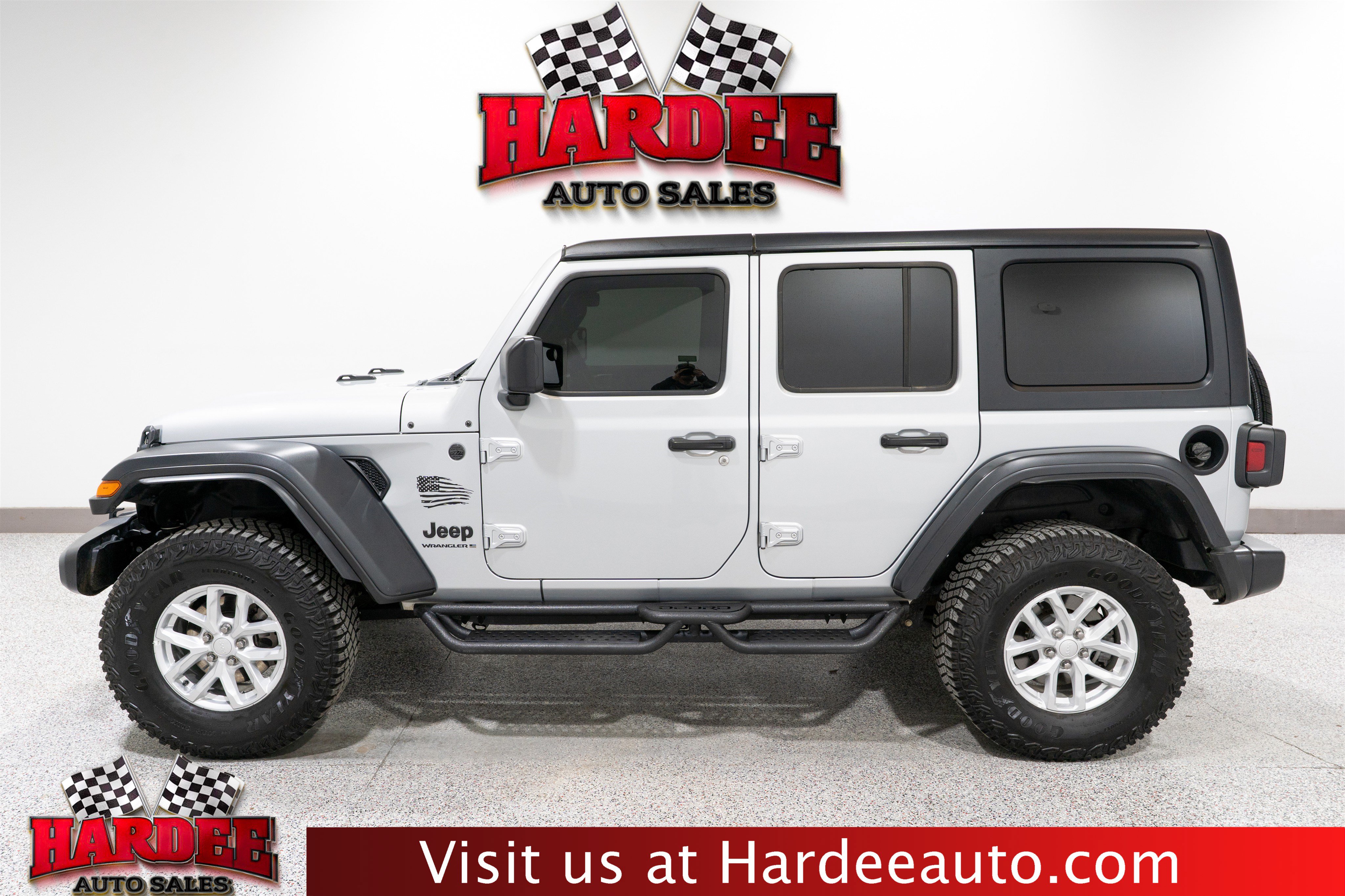 Used 2023 Jeep Wrangler Unlimited Sport w/ Xtreme 35 Tire Package AWD/4WD 360° Tour