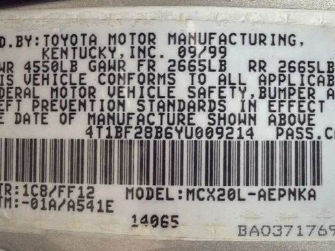 Used 2000 Toyota Avalon XL image 27