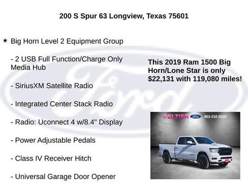 Used 2019 RAM 1500 Big Horn image 20