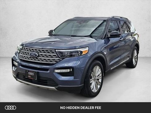 Used 2021 Ford Explorer Limited w/ Equipment Group 301A RWD image 1