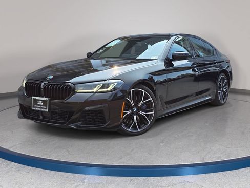 Used 2021 BMW M550i xDrive w/ Executive Package AWD/4WD image 1