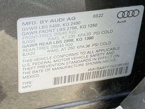 Used 2022 Audi Q5 2.0T Premium Plus w/ Premium Plus Package AWD/4WD image 28