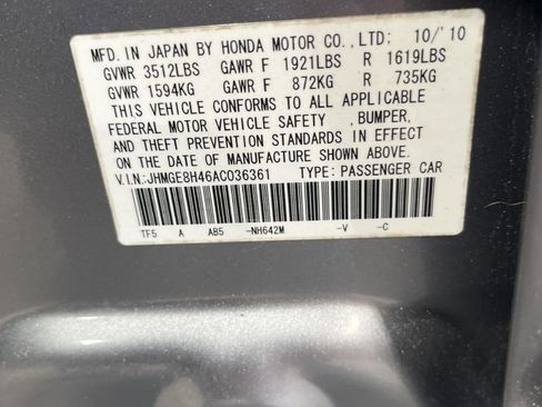 Used 2010 Honda Fit Sport image 7