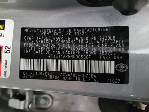 Used 2022 Toyota Camry SE image 33