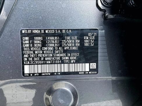 Used 2021 Honda HR-V Sport image 16