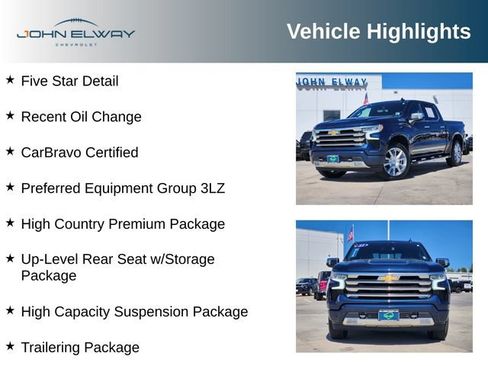 Certified 2023 Chevrolet Silverado 1500 High Country w/ High Country Premium Package AWD/4WD image 4